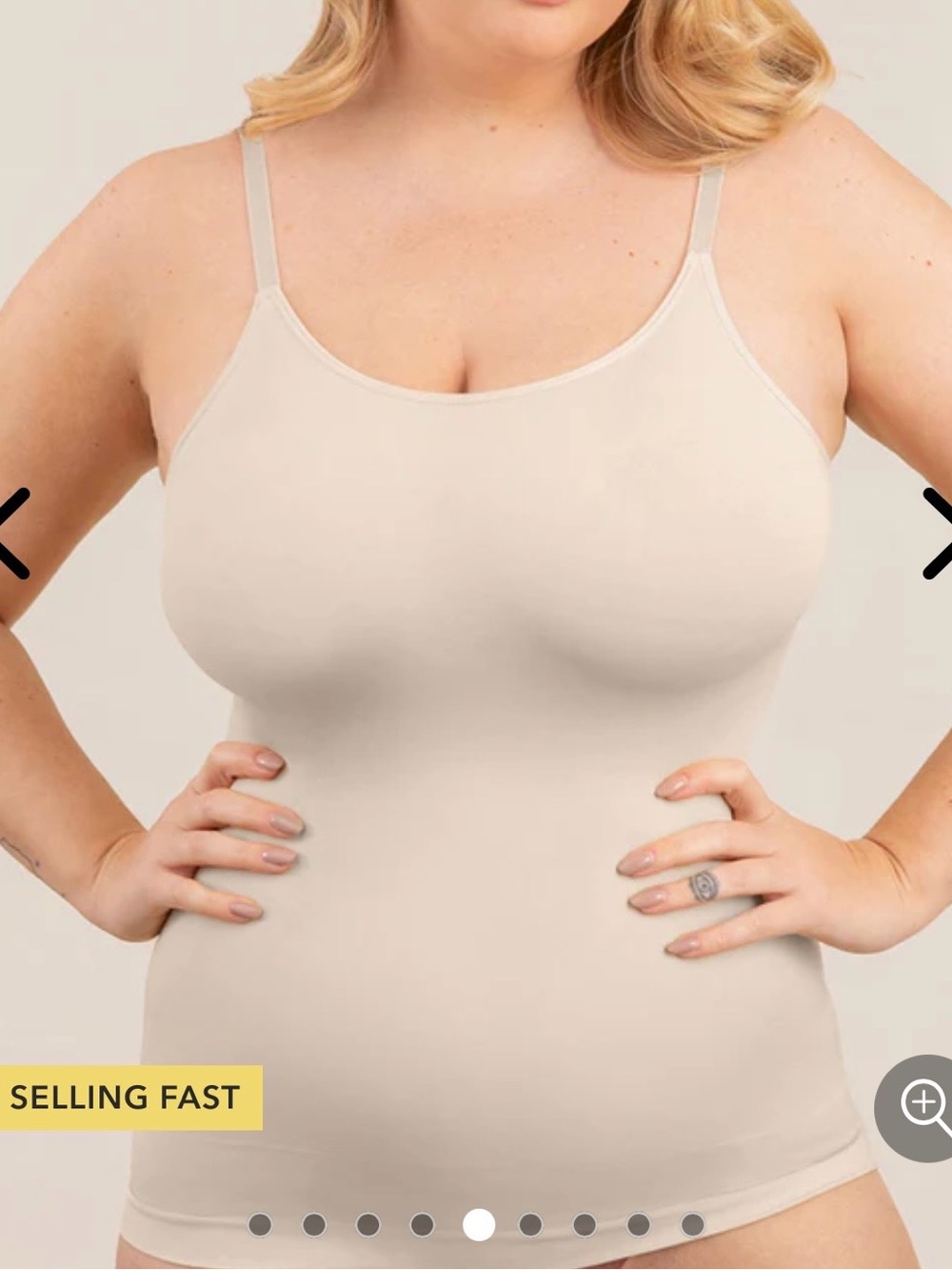 Shapermint Seamless Camisole Tank - Nude